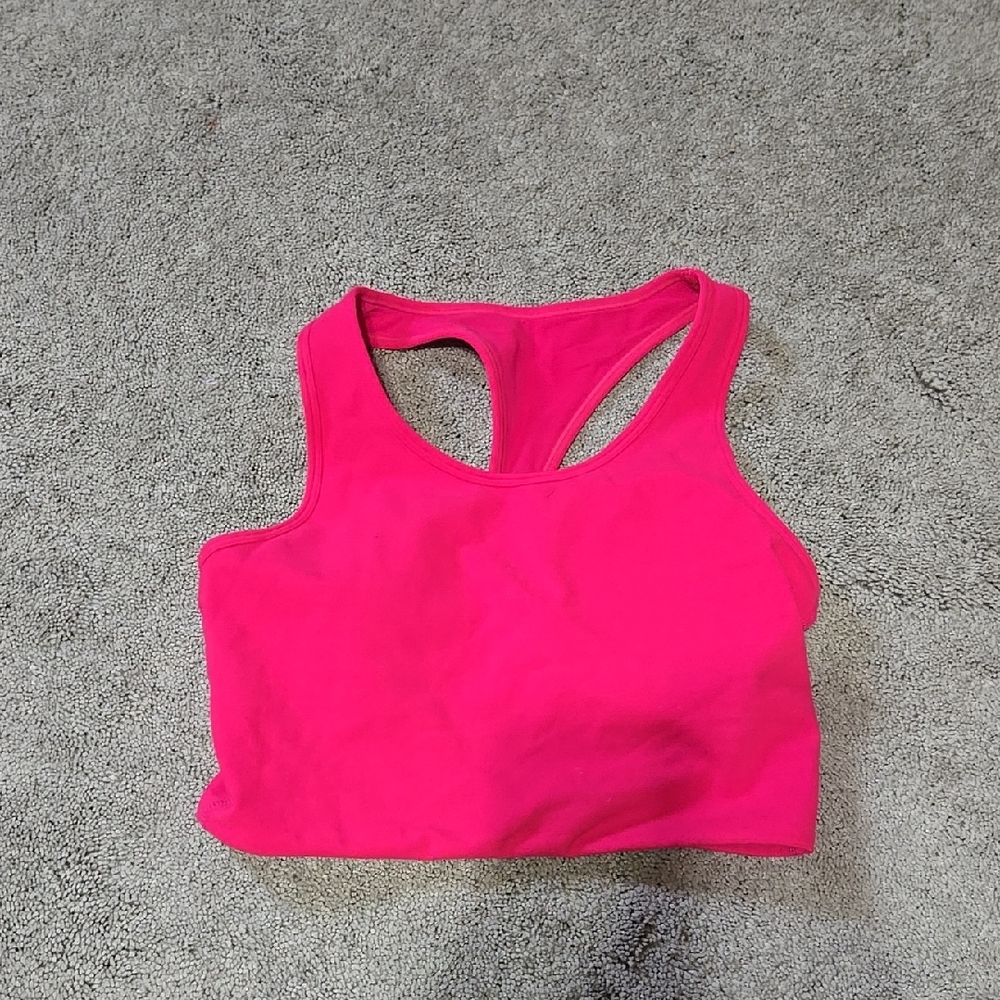 Women's Pink Racerback Top